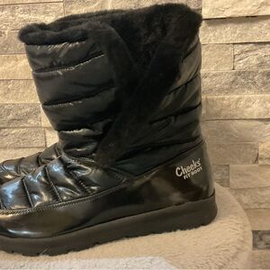 Tony little cheeks Black Women's Winter Boots 8w